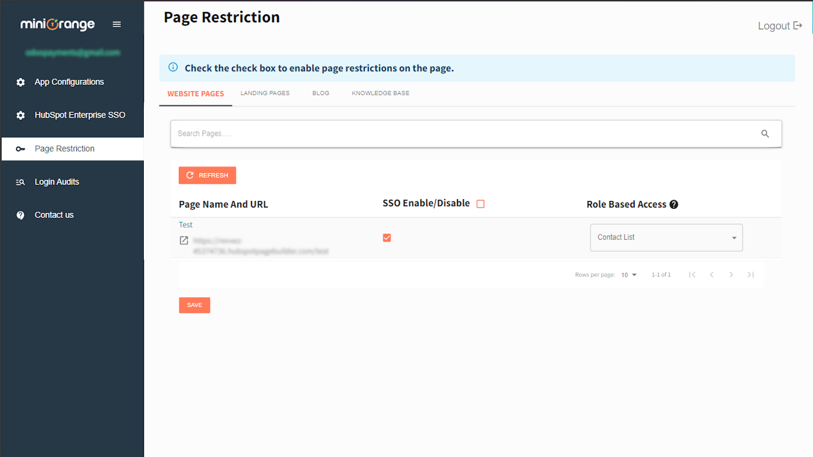 Page / Content Protection | Page Restriction | Audience Control