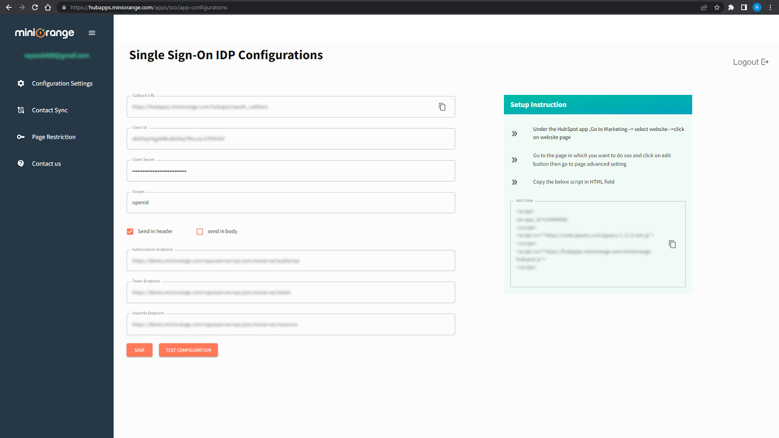Single SignOn ( SSO ) HubSpot Integration Connect Them Today